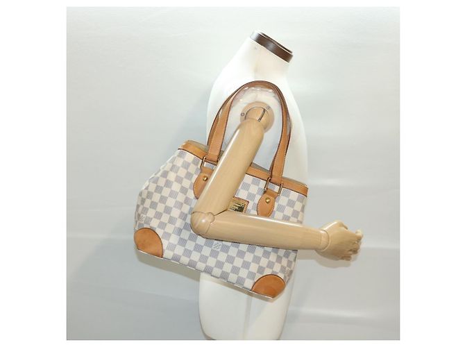 LOUIS VUITTON Damier Azur Hampstead PM Tote Bag N51207 LV Auth em4127 - vista 23