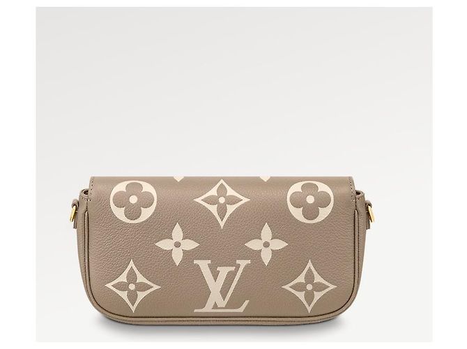 Louis Vuitton Portafoglio LV su catena IVY Beige - vista 3
