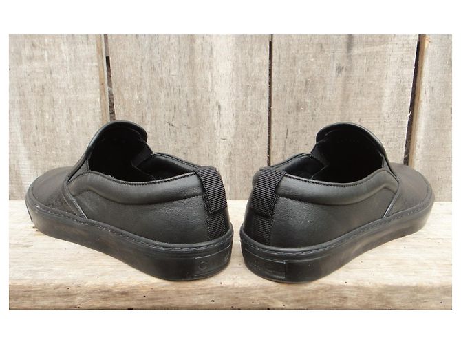 Mocassini Gucci P-Loafer in pelle nera 40 Nero - vista 5