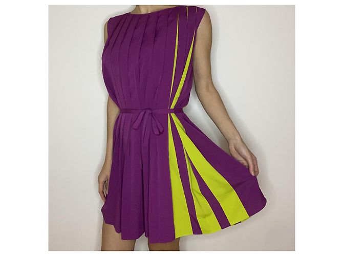 Max & Co Kleid Lila aus Polyester - Ansicht 2