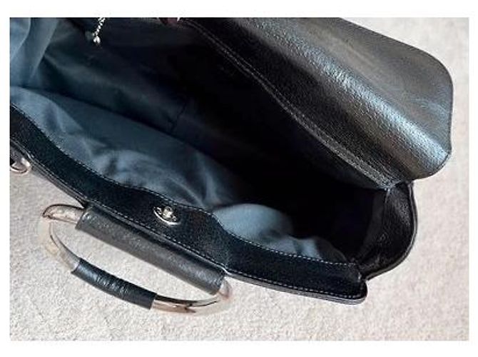 Borsa Gucci Diana Bamboo in pelle nera Nero - vista 10