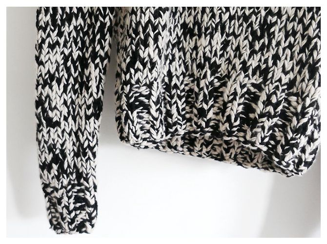 Céline Jersey de cachemir con capucha Celine x Michael Kors Negro Blanco - vista 2