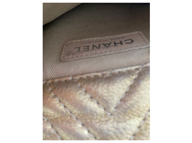 Borsa CHANEL a forma di borsa dorata D'oro - vista 8
