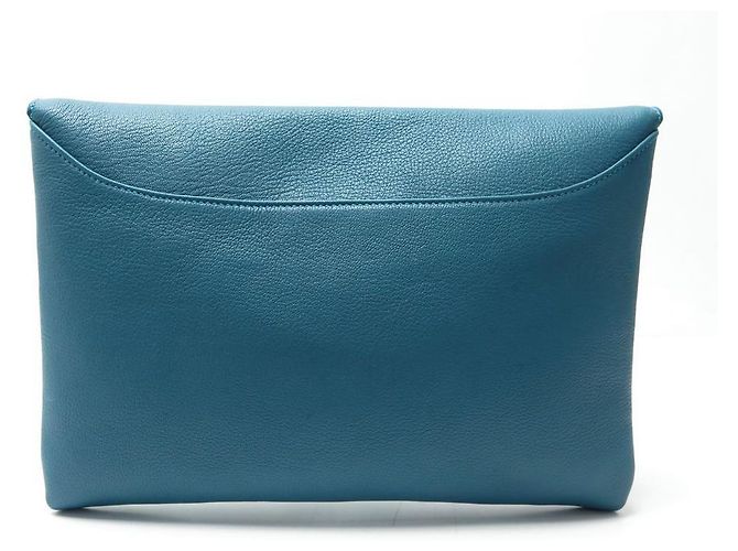 NUOVA BORSA A MANO GIVENCHY POUCH ANTIGONA IN PELLE GRANATA BLU BORSA A MANO - vista 2