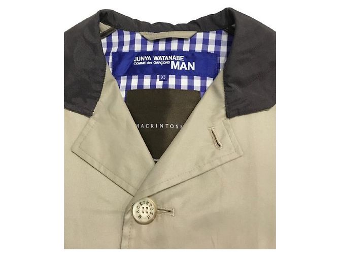 Loewe ****MACKINTOSH × JUNYA WATANABE Cappotto beige - vista 3