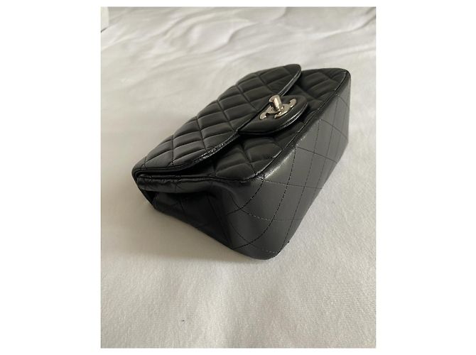 Timeless SCHWARZE CHANEL-KLASSISCHE TASCHE - Ansicht 10