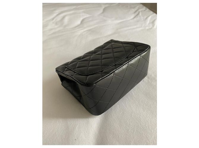 Timeless SCHWARZE CHANEL-KLASSISCHE TASCHE - Ansicht 8