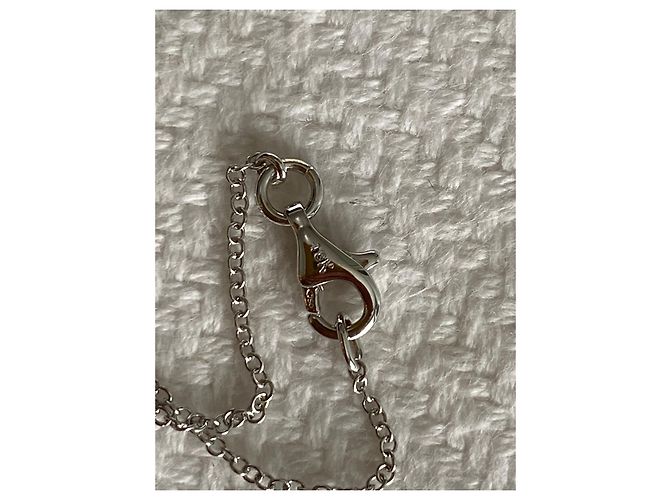 Autre Marque collana con pendente gigi CLOZEAU in oro bianco 18K e diamanti Argento - vista 4