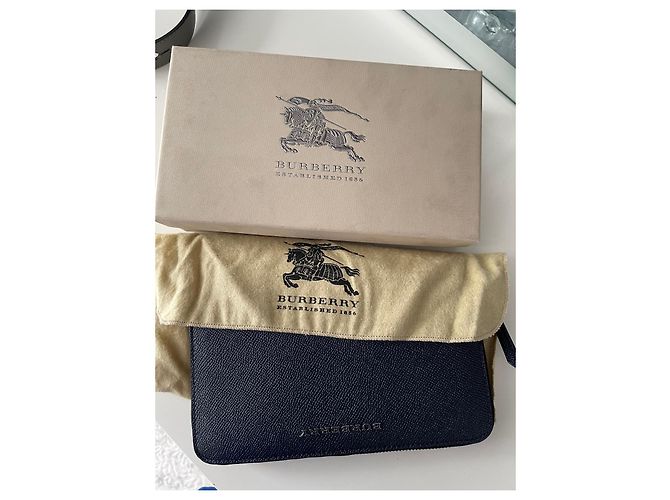 Burberry Wallets Small accessories Navy blue - view 12