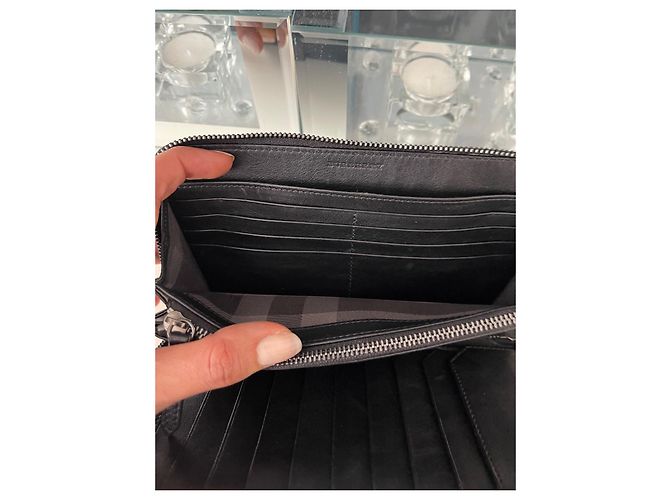 Burberry Wallets Small accessories Navy blue - view 4