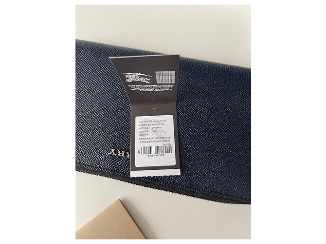 Burberry Wallets Small accessories Navy blue - view 8
