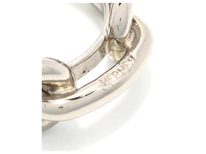 Ring Hermès Anneau de carré 90 Régate Silber - Ansicht 3