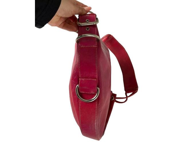 Borsa a mano Dolce & Gabbana in pelle rosa - vista 6