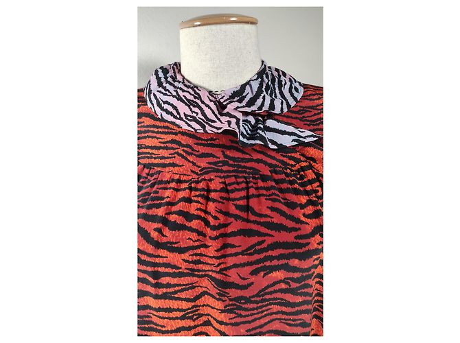 Camicetta di seta Kenzo x H&M multicolore - vista 2