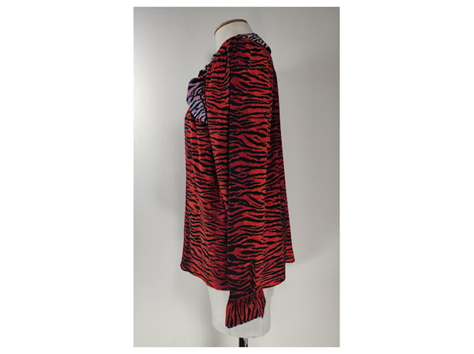 Camicetta di seta Kenzo x H&M multicolore - vista 3