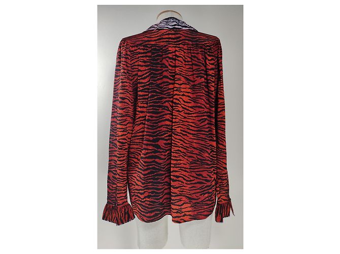 Camicetta di seta Kenzo x H&M multicolore - vista 4