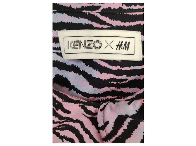 Camicetta di seta Kenzo x H&M multicolore - vista 5