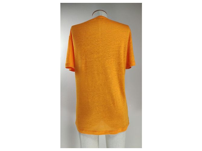 Autre Marque Top de lino naranja Rodebjer - vista 2
