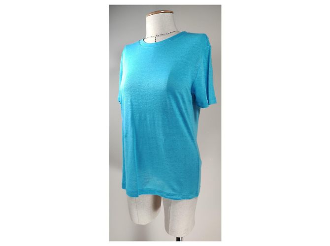 Autre Marque Top de lino azul Rodebjer Talla M - vista 2