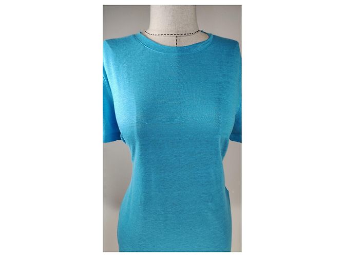Autre Marque Top de lino azul Rodebjer Talla M - vista 3
