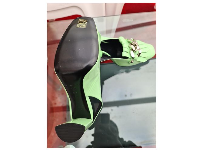 Casadei Csadei-Absätze im Farbton Tiffany Mint Sorbet – Größe 41 Hellgrün - Ansicht 12