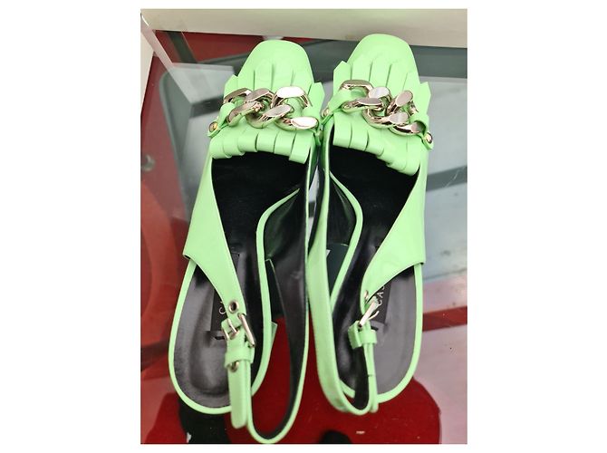 Casadei Csadei-Absätze im Farbton Tiffany Mint Sorbet – Größe 41 Hellgrün - Ansicht 3