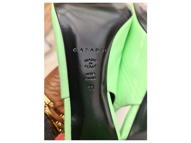 Casadei Csadei-Absätze im Farbton Tiffany Mint Sorbet – Größe 41 Hellgrün - Ansicht 5