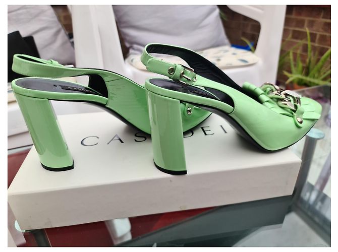 Casadei Csadei-Absätze im Farbton Tiffany Mint Sorbet – Größe 41 Hellgrün - Ansicht 6