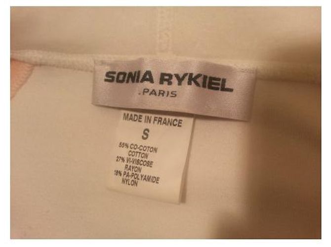 Sonia Rykiel Weiße Baumwolljacke mit Kapuze - Ansicht 7