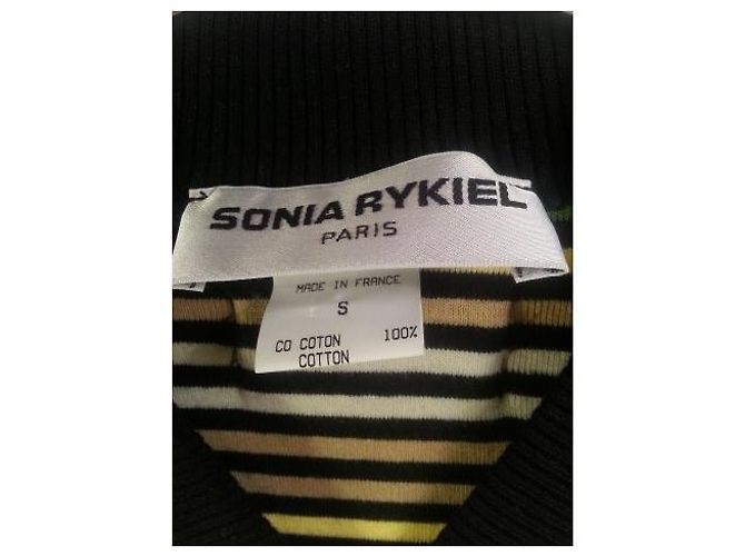 Sonia Rykiel Mehrfarbig gestreifte Baumwolljacke - Ansicht 4