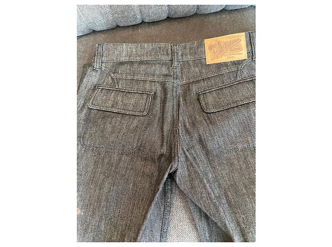 Pantalones Louis Vuitton Grises de Algodón - vista 3