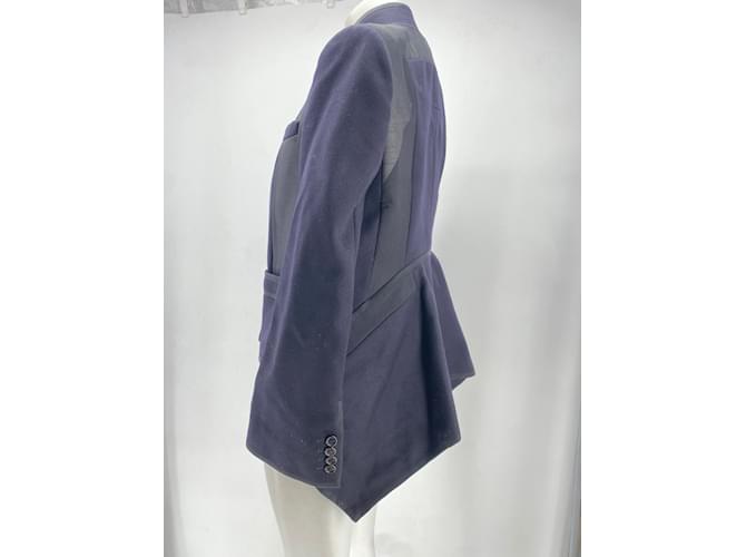 Giacche Givenchy T.FR 36 Lana Blu navy - vista 3