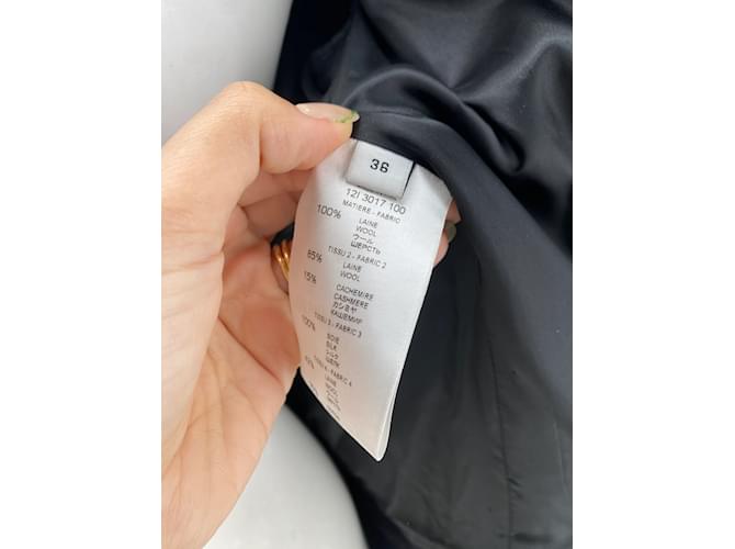 Giacche Givenchy T.FR 36 Lana Blu navy - vista 4