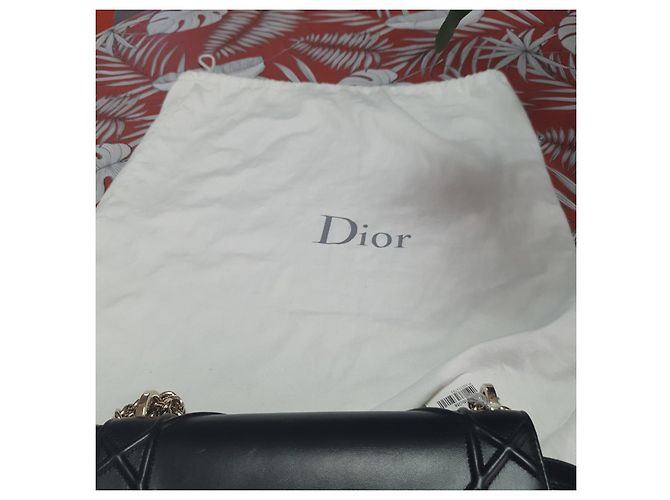 Borsa a mano Christian Dior Lady Dior in pelle rossa Rosso - vista 8