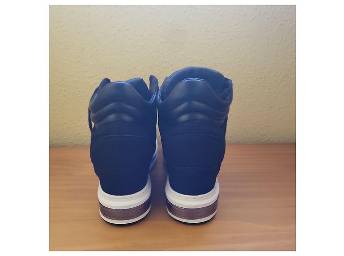 Zapatillas Guess de cuero negro - vista 4