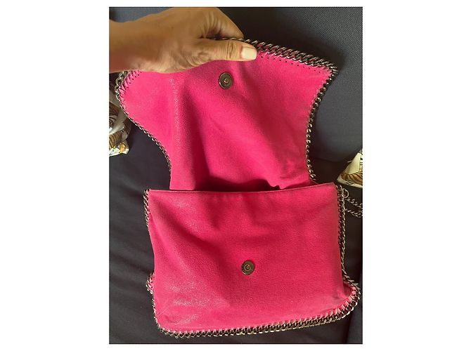 Stella Mc Cartney Bolso rosa fucsia Falabella Stella McCartney - vista 4