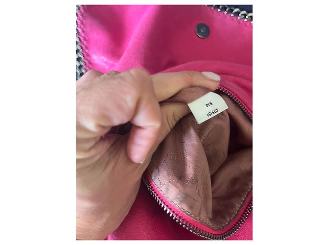 Stella Mc Cartney Bolso rosa fucsia Falabella Stella McCartney - vista 7