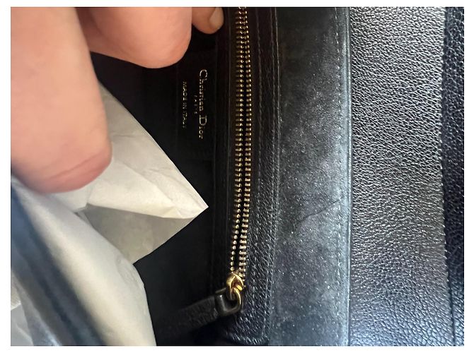 Christian Dior Dior Saddle Bag con tracolla Nero - vista 9