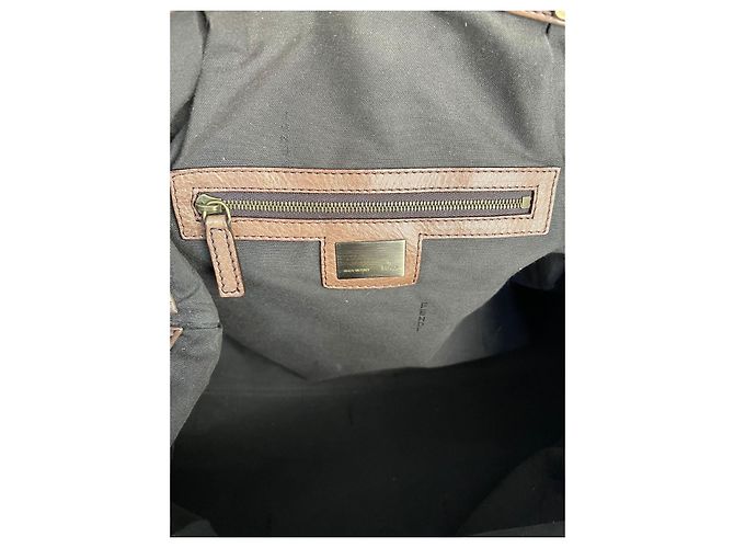 Borsa Fendi Hobo Doctor B in pelle marrone - vista 12