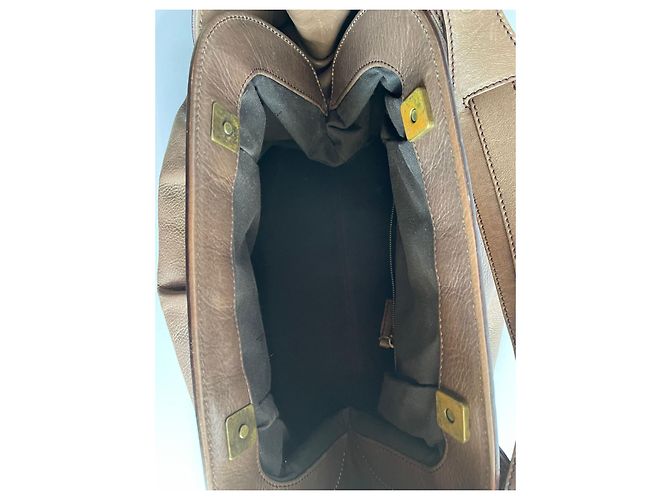 Borsa Fendi Hobo Doctor B in pelle marrone - vista 18