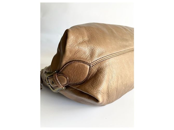 Borsa Fendi Hobo Doctor B in pelle marrone - vista 8