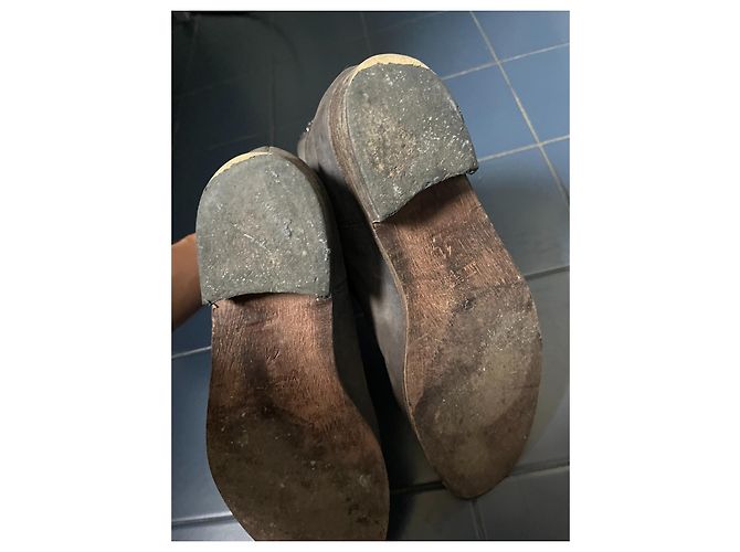 Autre Marque Biker-Stiefeletten in Anthrazitgrau Via Roma 15 - Ansicht 5