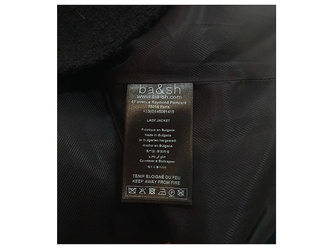 Giacca Ba&Sh Meredith Lady nera Nero - vista 8