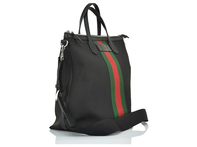 Gucci Borsello Tote Nero Uomo Technocanvas Cerniera Mod. 619751 KWT7N 1060 - vista 10