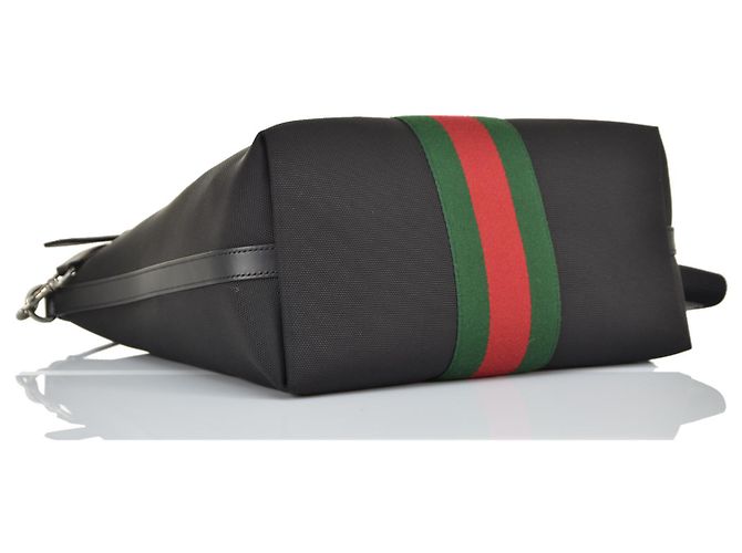 Gucci Borsello Tote Nero Uomo Technocanvas Cerniera Mod. 619751 KWT7N 1060 - vista 6