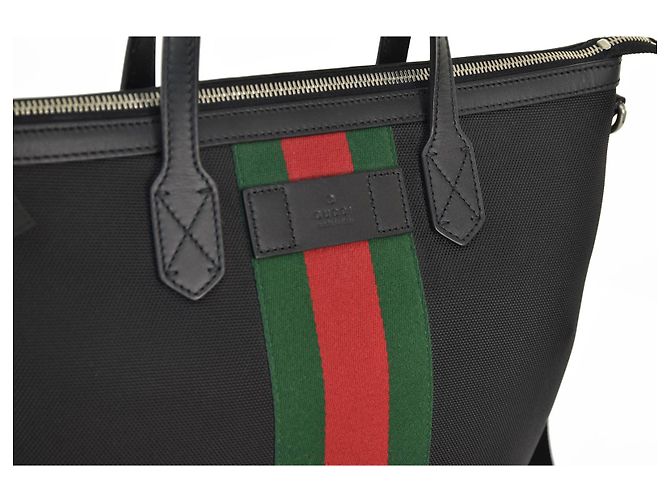 Gucci Borsello Tote Nero Uomo Technocanvas Cerniera Mod. 619751 KWT7N 1060 - vista 9