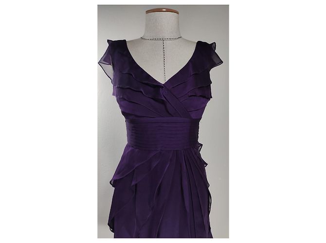 Autre Marque Adrianna Papell Kleid Lila aus Polyester - Ansicht 2