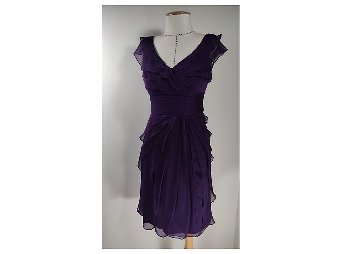 Autre Marque Adrianna Papell Kleid Lila aus Polyester - Ansicht 3