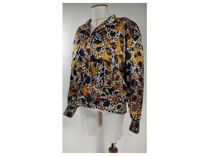 Chaqueta oversize Escada de seda XL Multicolor - vista 2