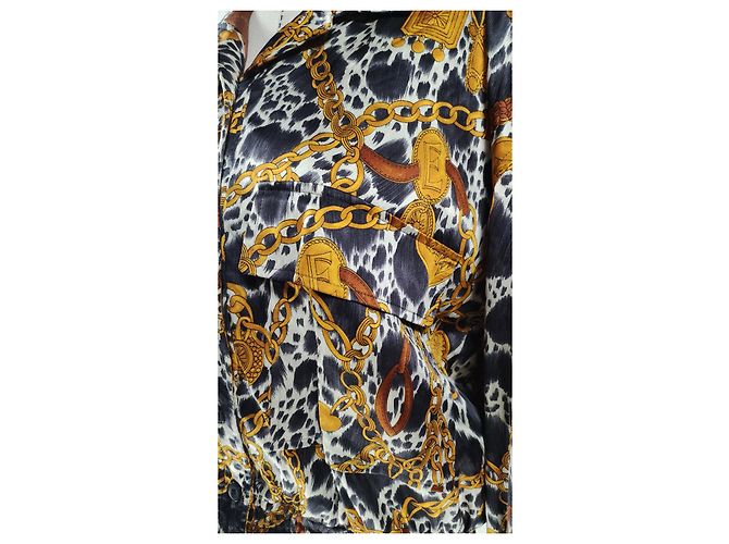 Chaqueta oversize Escada de seda XL Multicolor - vista 4